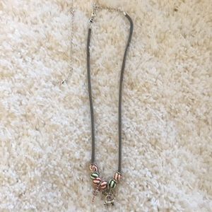 NWOT Brighton Silver Christmas Charm Necklace